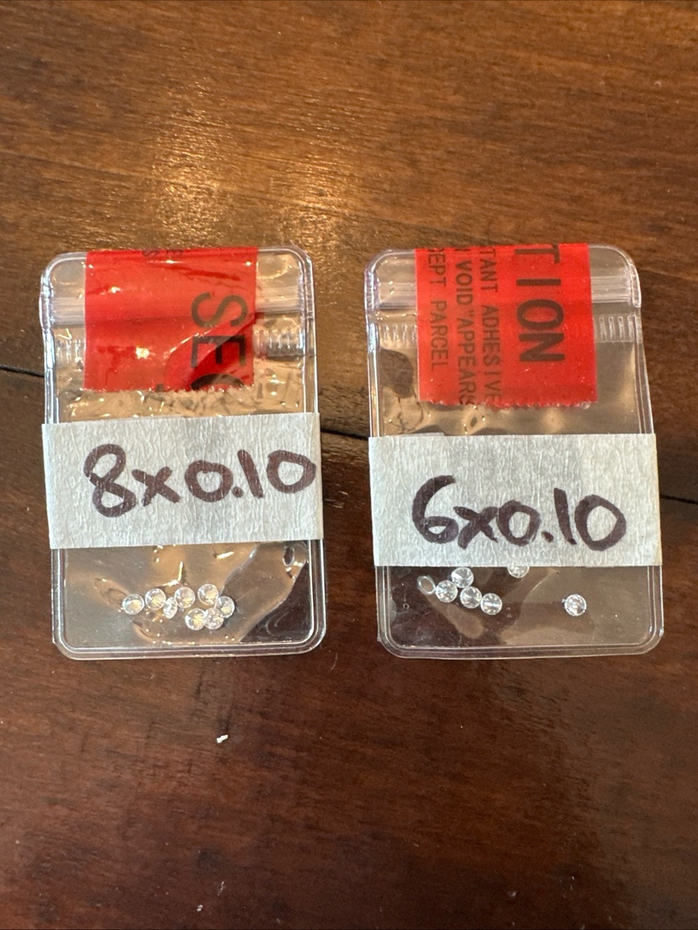 Lab Grown .10 Sealed Brand New 14 Stones
